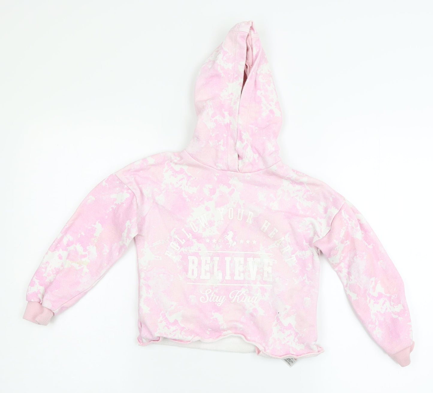 F&F Girls Pink   Pullover Hoodie Size 7-8 Years