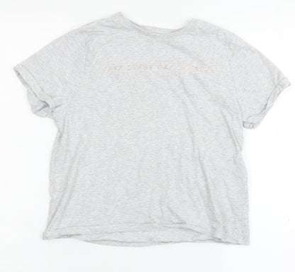 F&F Girls Grey   Basic T-Shirt Size 12-13 Years