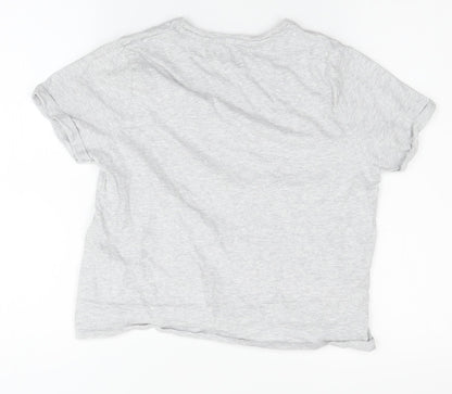 F&F Girls Grey   Basic T-Shirt Size 12-13 Years