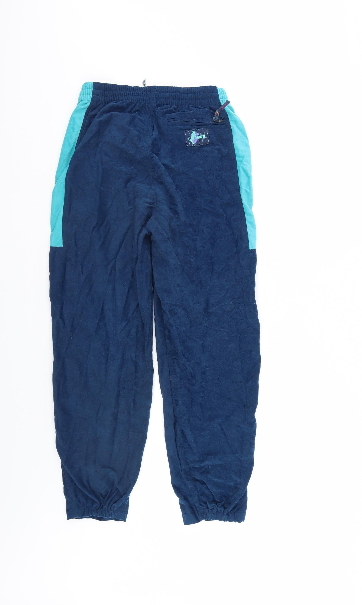Ande Womens Blue   Sweatpants Trousers Size M L28 in