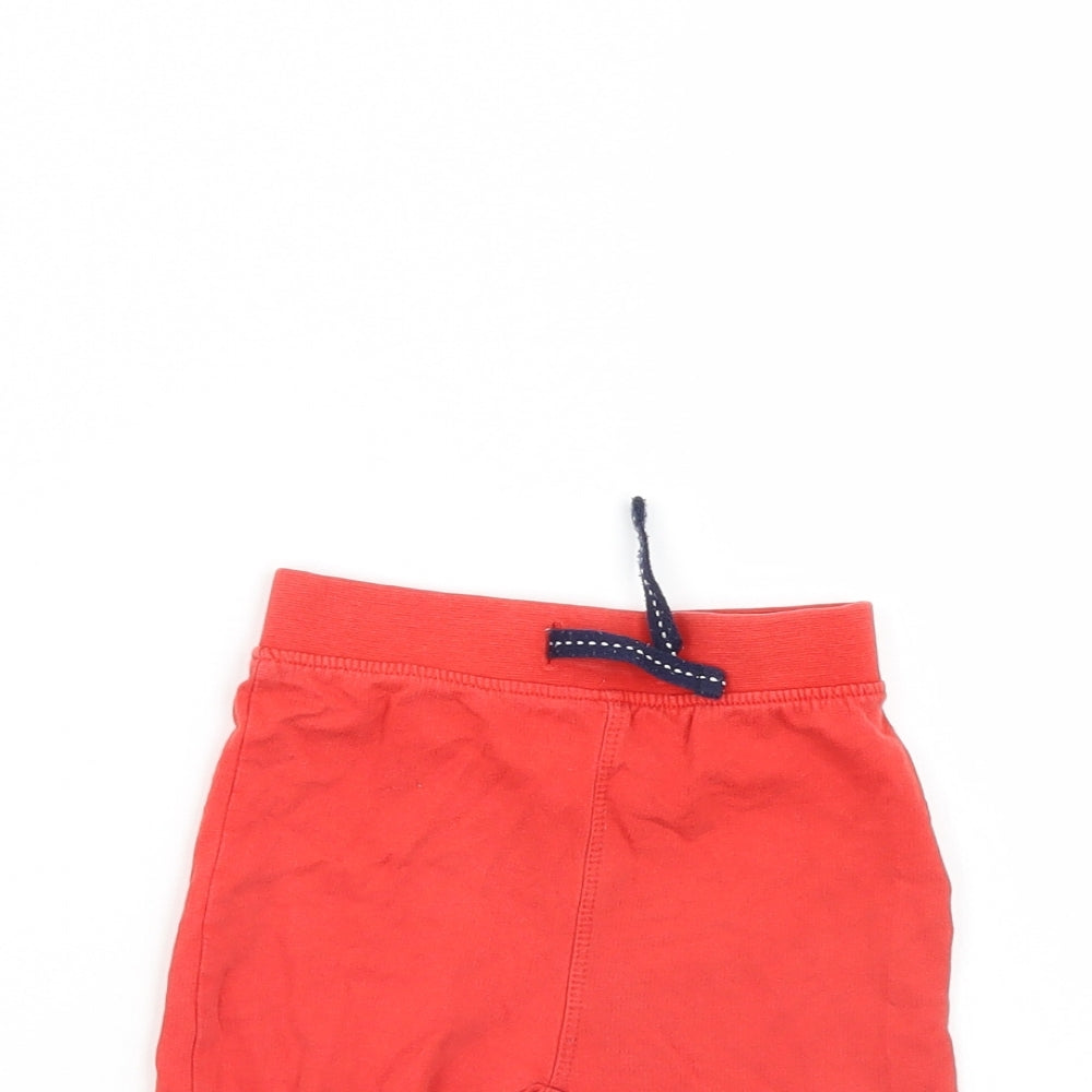 Maine Baby Red   Sweatpants Trousers Size 6-9 Months