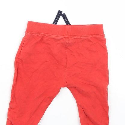 Maine Baby Red   Sweatpants Trousers Size 6-9 Months