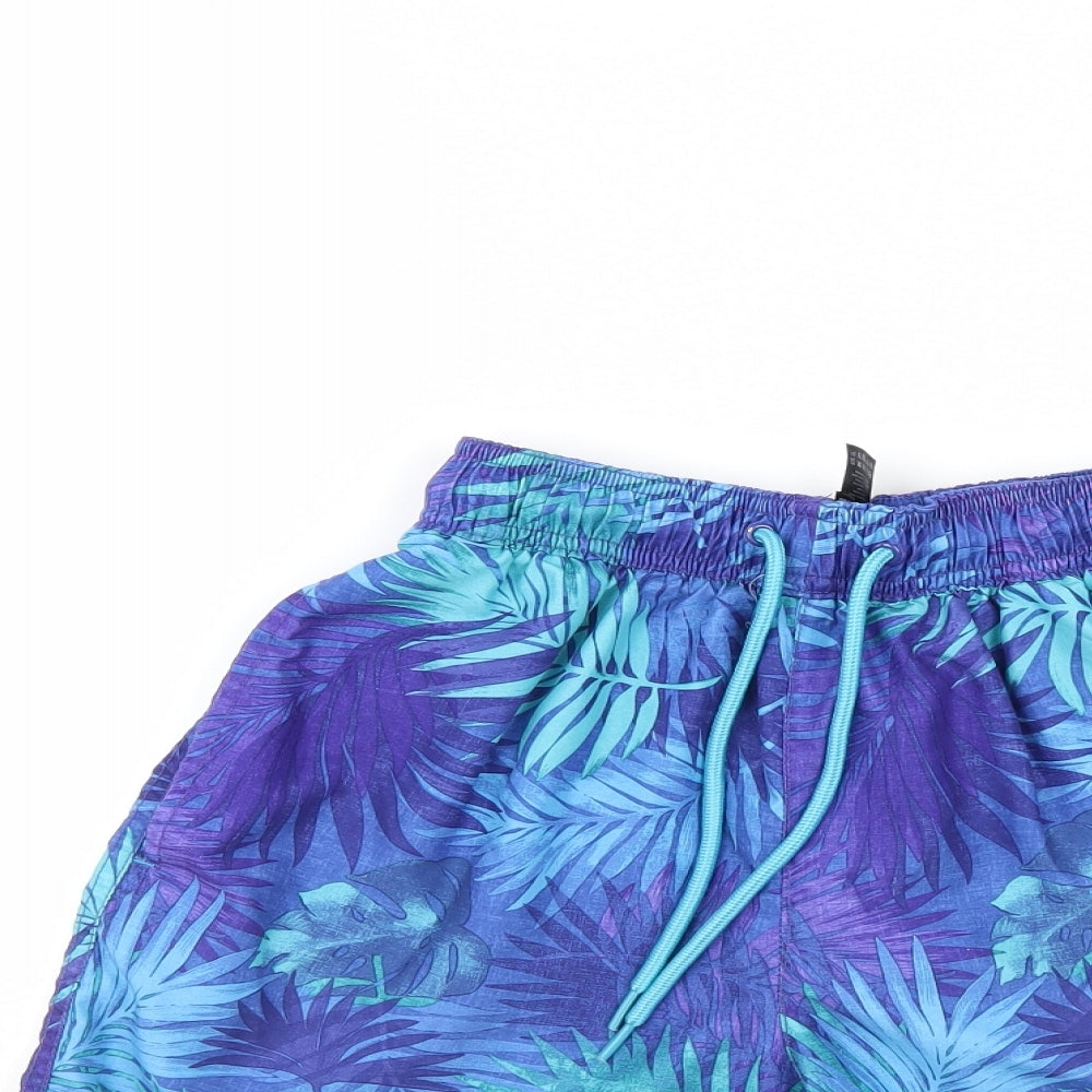 F&F Mens Multicoloured Floral  Bermuda Shorts Size XS
