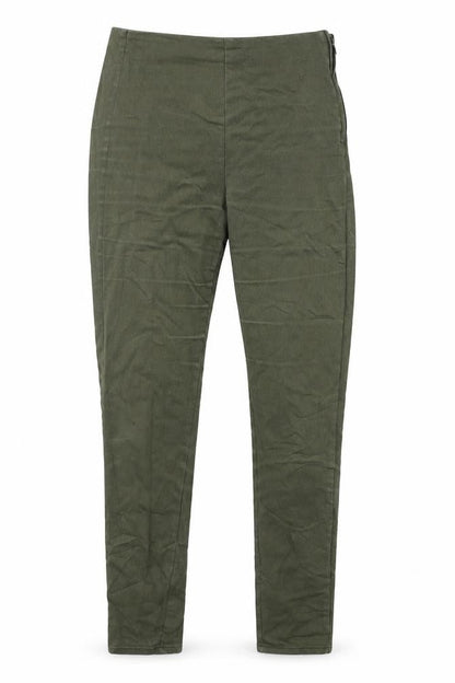 Womens UK Size 4 Divided Regular Fit  Green Trousers