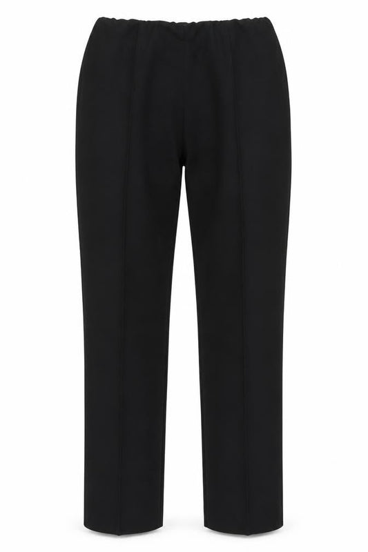 Womens UK Size 10 Bonmarché Regular Fit Rain Trousers Black Trousers