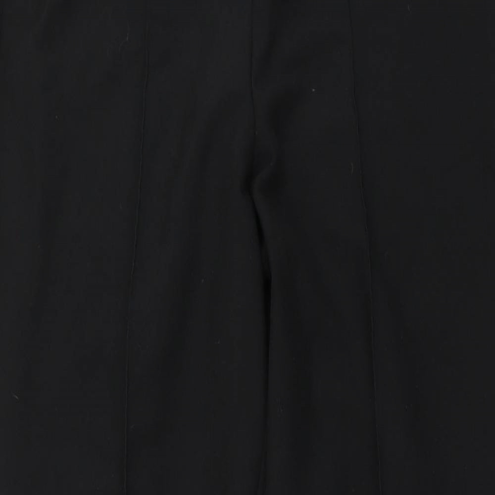 Womens UK Size 10 Bonmarché Regular Fit Rain Trousers Black Trousers