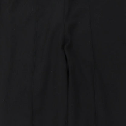 Womens UK Size 10 Bonmarché Regular Fit Rain Trousers Black Trousers