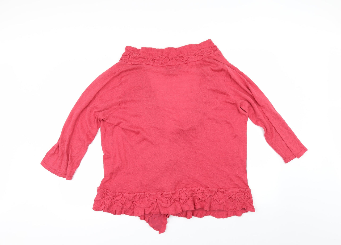 Willi Smith Womens Pink   Cardigan Jumper Size XL