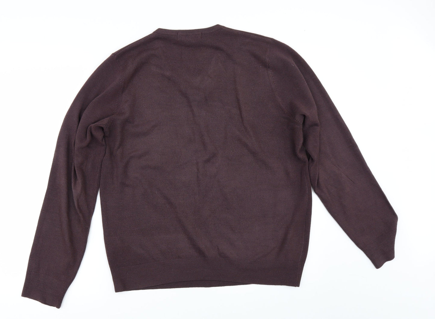 Marks and Spencer Mens Brown    Jumper Size L