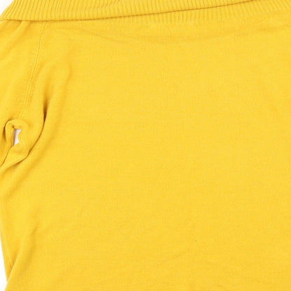 TU Womens Yellow   Pullover Jumper Size 14