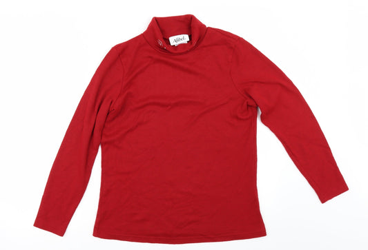 afibel Womens Red    Jumper Size 14