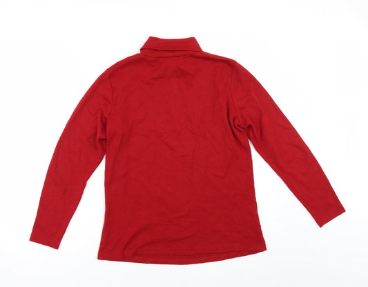 afibel Womens Red    Jumper Size 14
