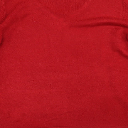 Bonmarché Womens Red   Pullover Jumper Size S