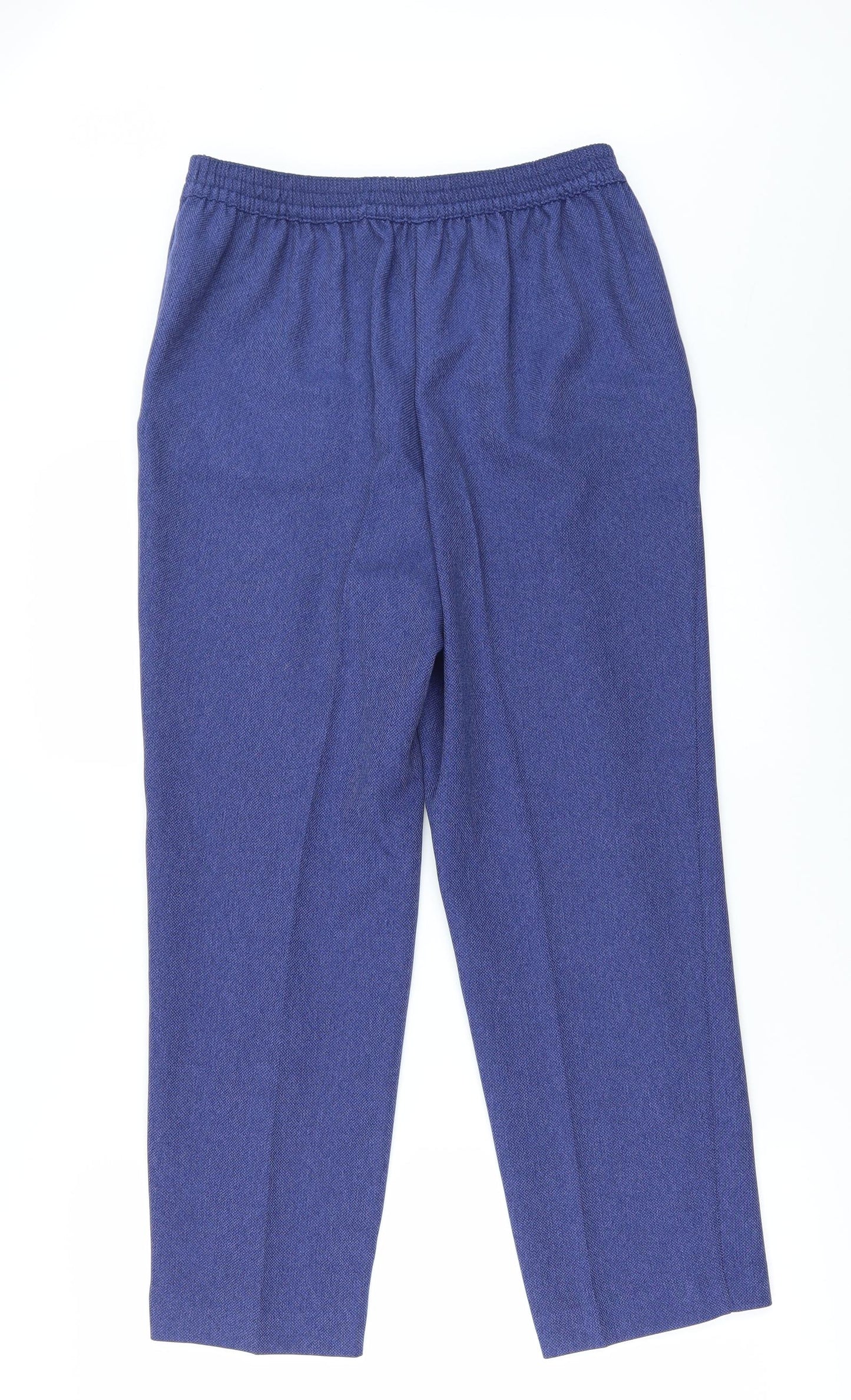 Womens UK Size 10 EWM Regular Fit  Blue Trousers