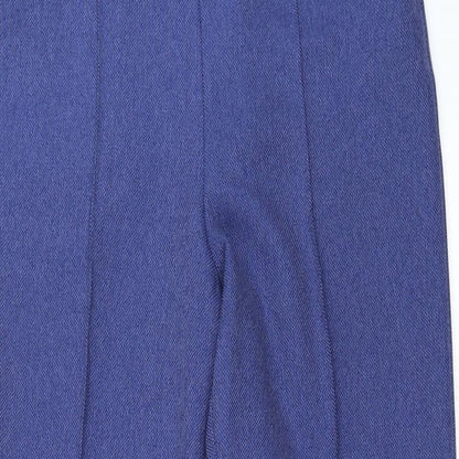 Womens UK Size 10 EWM Regular Fit  Blue Trousers