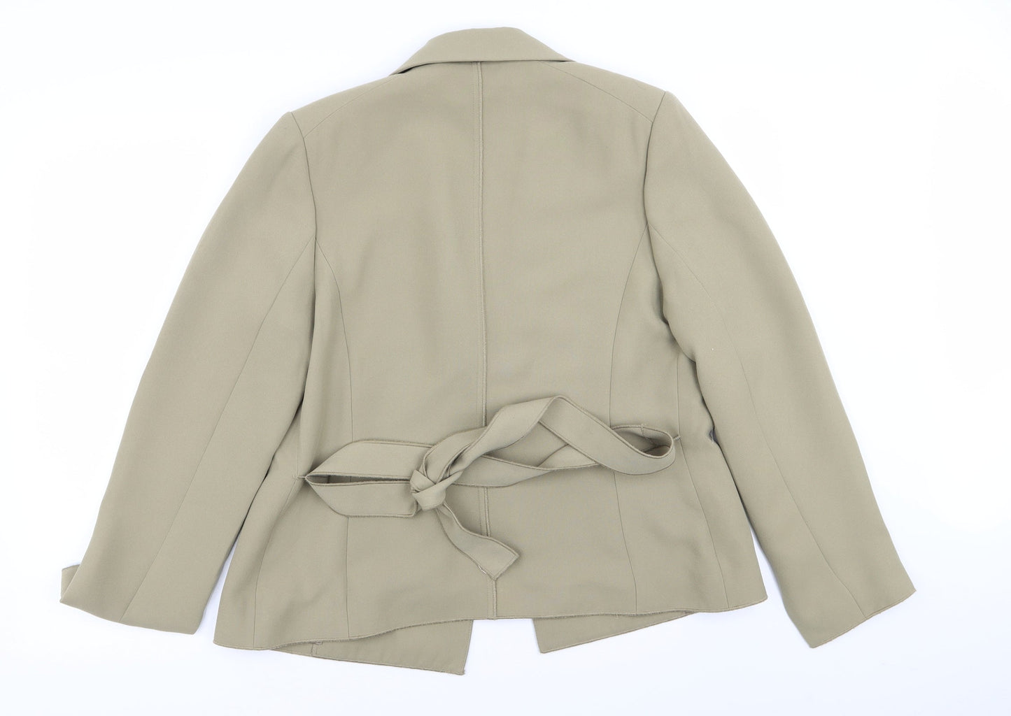 CCDK Womens Green   Jacket Blazer Size 14