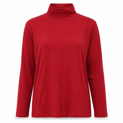 Womens UK Size 14 afibel Red Basic T-Shirt