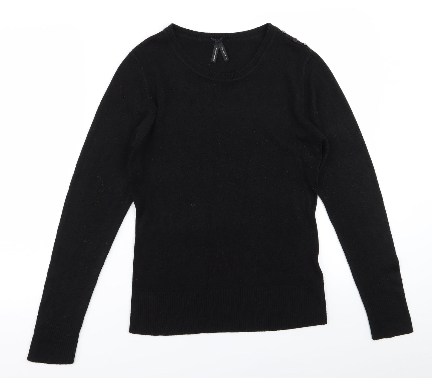 Primark Womens Black   Pullover Jumper Size 12
