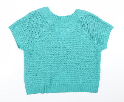 BM Womens Blue   Cardigan Jumper Size M