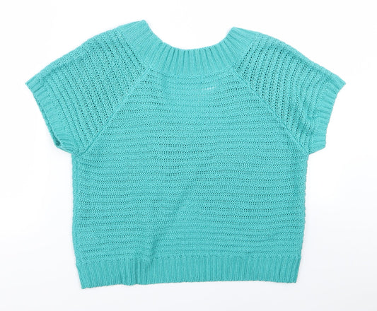 BM Womens Blue   Cardigan Jumper Size M