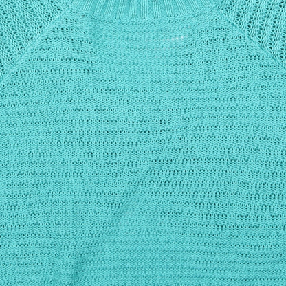 BM Womens Blue   Cardigan Jumper Size M
