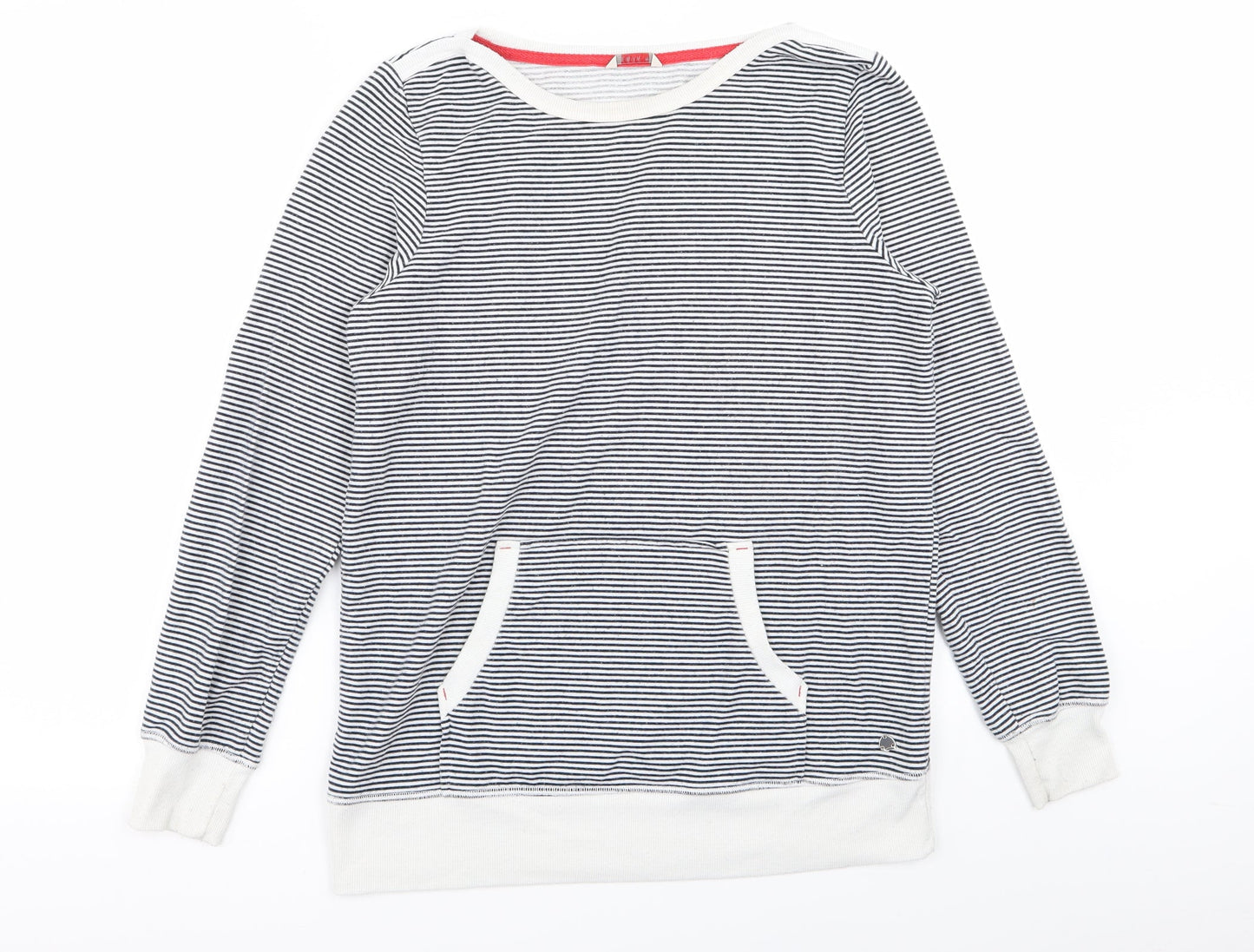 Spirit Womens Multicoloured Striped  Pullover Jumper Size 10