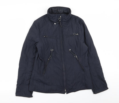 Gerry Weber Womens Blue   Jacket Coat Size 12