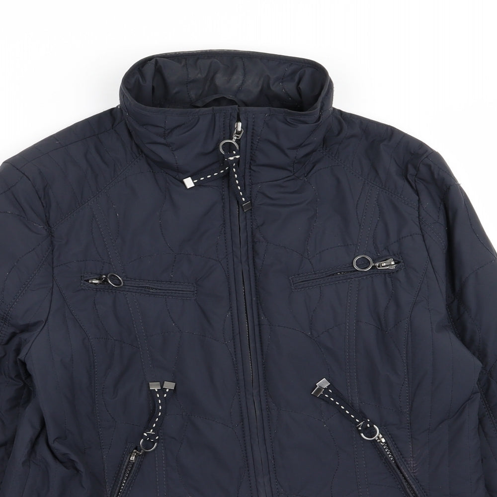 Gerry Weber Womens Blue   Jacket Coat Size 12