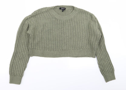 New Look Girls Green   Pullover Jumper Size 14-15 Years