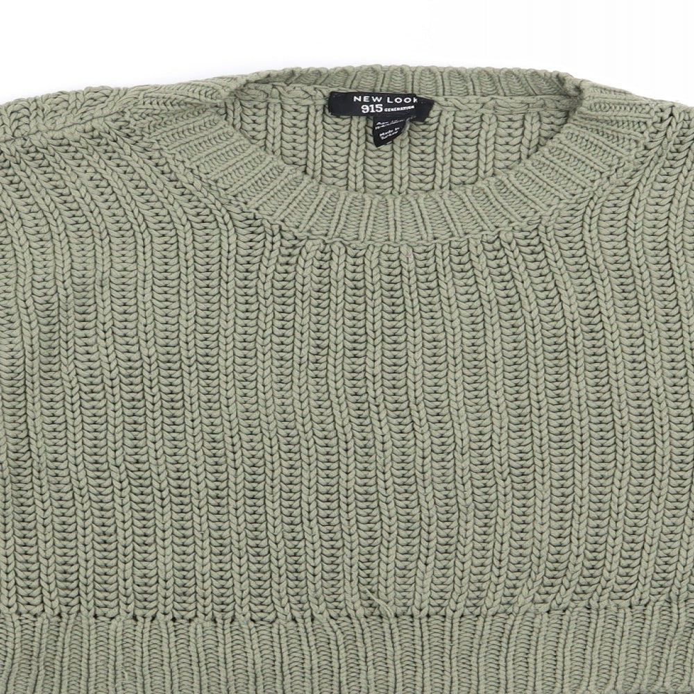 New Look Girls Green   Pullover Jumper Size 14-15 Years