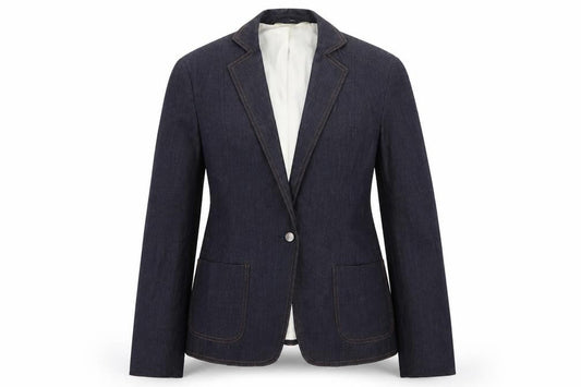 M&S Womens Blue   Jacket Blazer Size 12