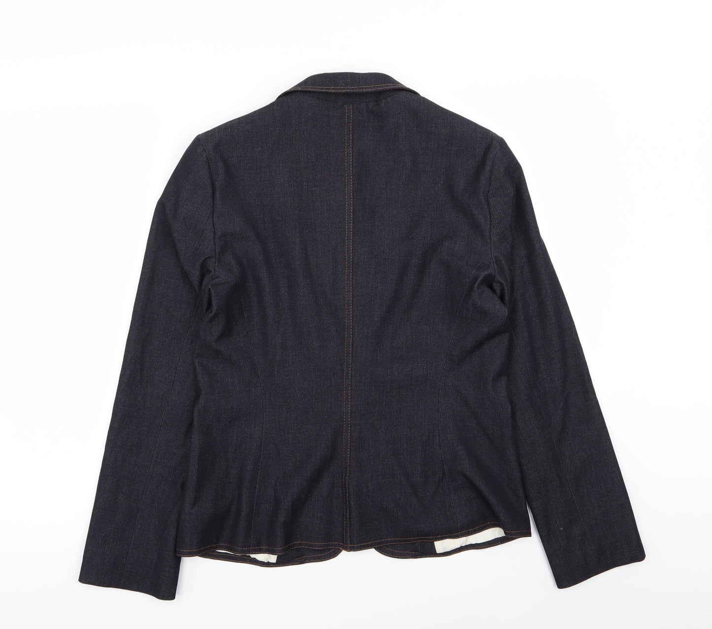 M&S Womens Blue   Jacket Blazer Size 12