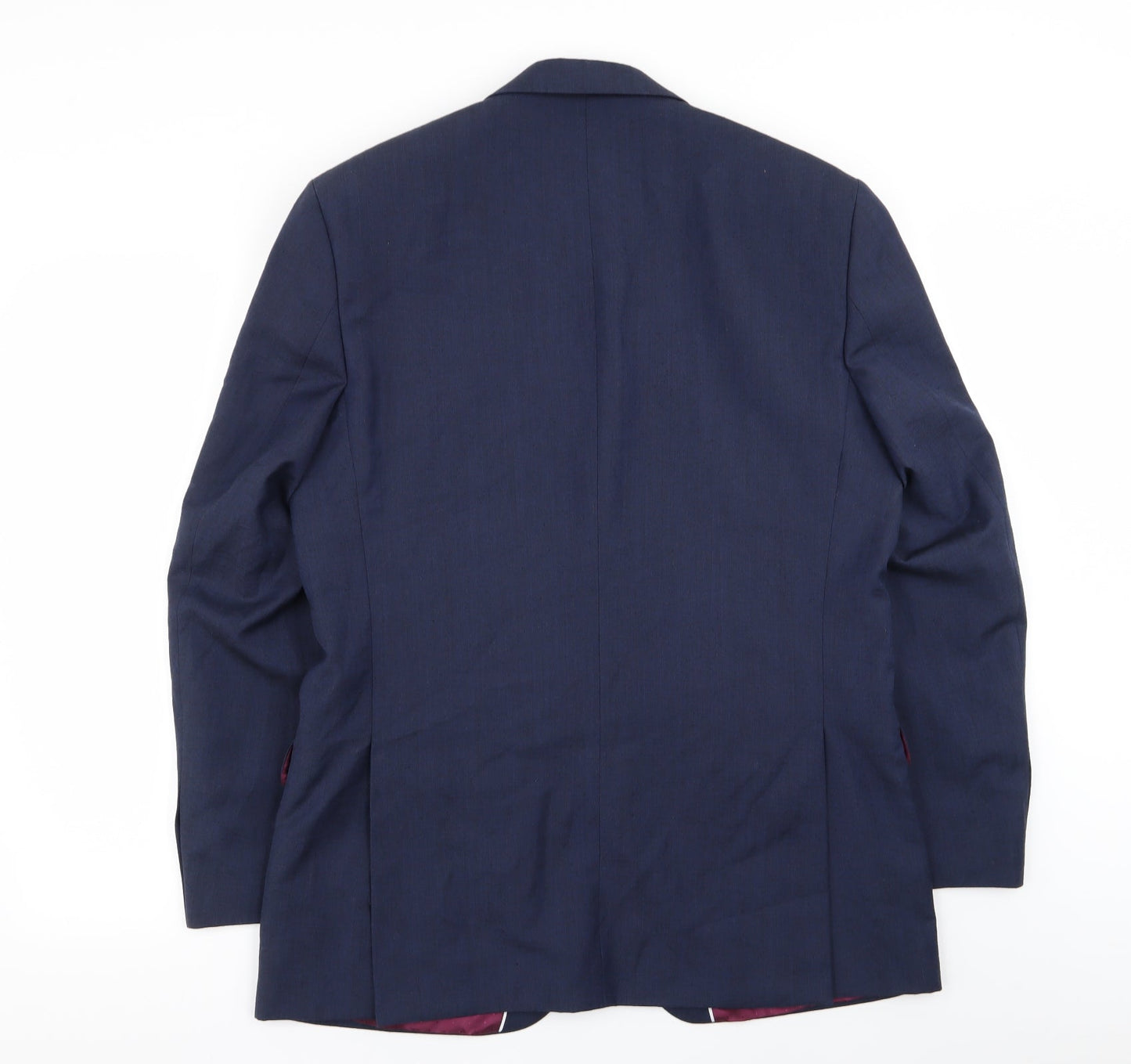 Mens UK Size 40 Preworn Regular Blue Suit Jacket