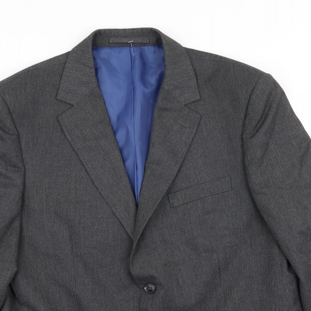 Mens UK Size 42 M&S Regular Grey Suit Jacket