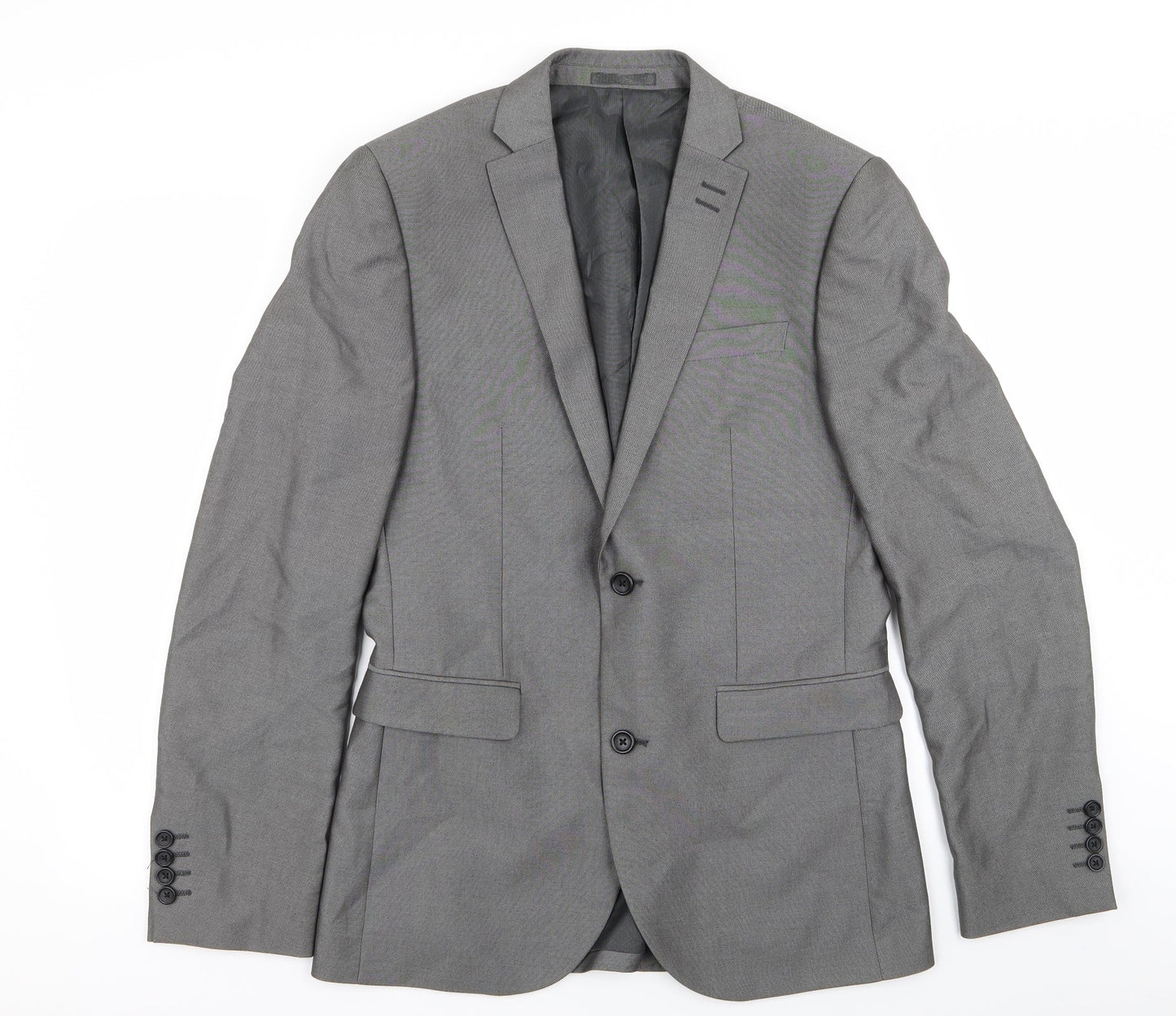 Mens UK Size 38 NEXT Regular Grey Suit Jacket
