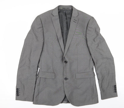 Mens UK Size 38 NEXT Regular Grey Suit Jacket