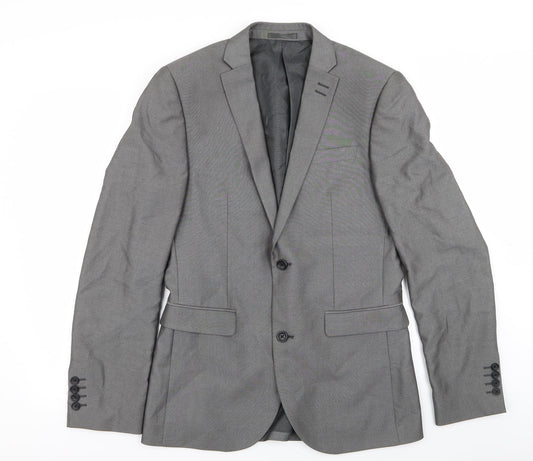 Mens UK Size 38 NEXT Regular Grey Suit Jacket