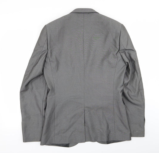 Mens UK Size 38 NEXT Regular Grey Suit Jacket
