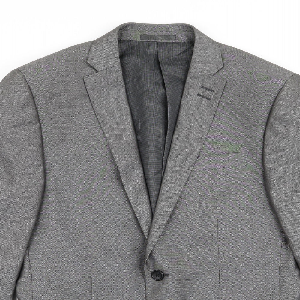 Mens UK Size 38 NEXT Regular Grey Suit Jacket