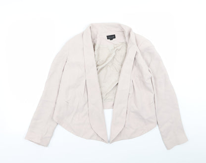 Topshop Womens Pink   Jacket Blazer Size 10
