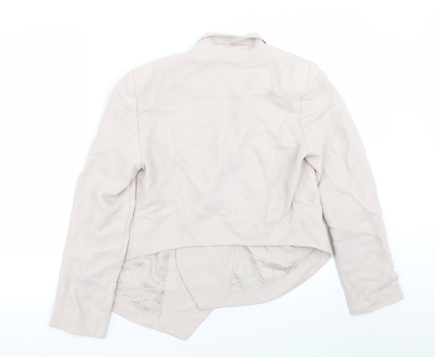 Topshop Womens Pink   Jacket Blazer Size 10