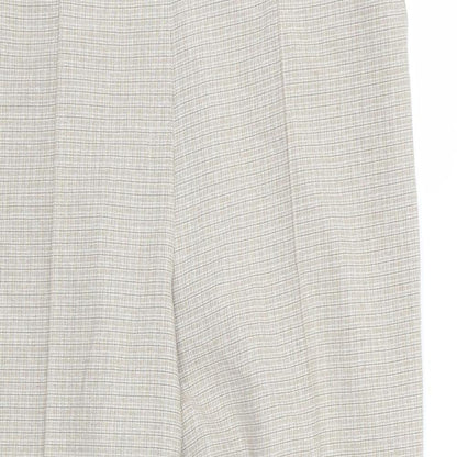 Womens UK Size 14 M&S Regular Fit  Beige Trousers
