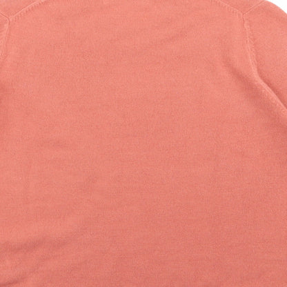 M&S Womens Pink   Basic T-Shirt Size 12