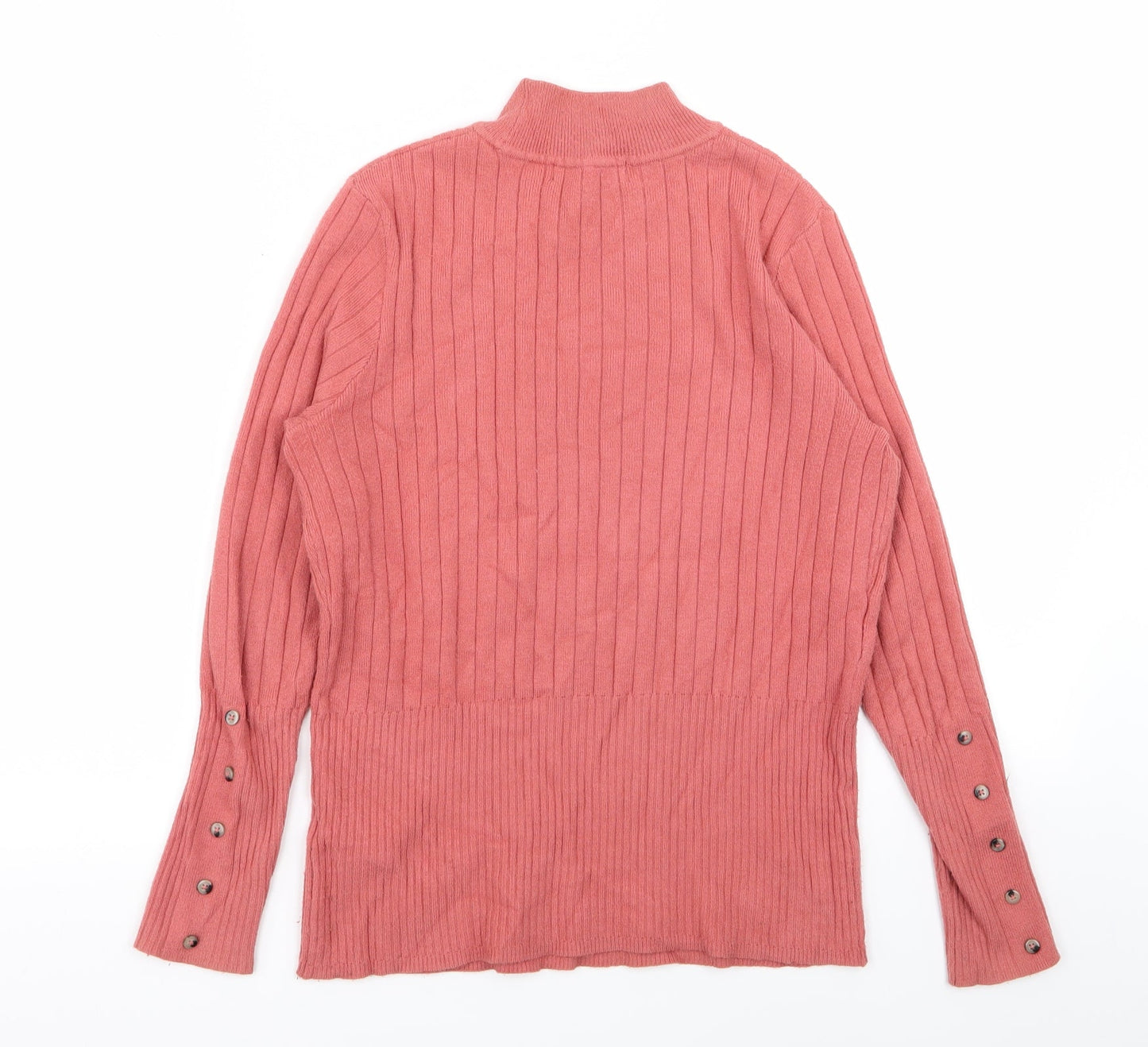 M&S Womens Pink   Basic T-Shirt Size 14