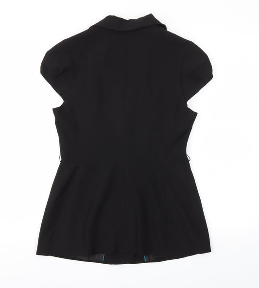 Papaya Womens Black   Jacket Blazer Size 14