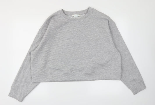 Primark Womens Grey   Pullover Jumper Size M