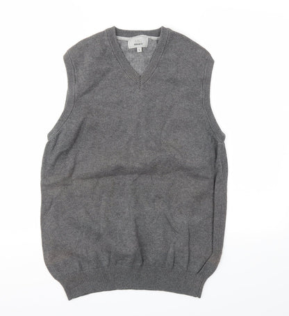 Mens UK Size S M&S Grey Pullover Sweatshirt