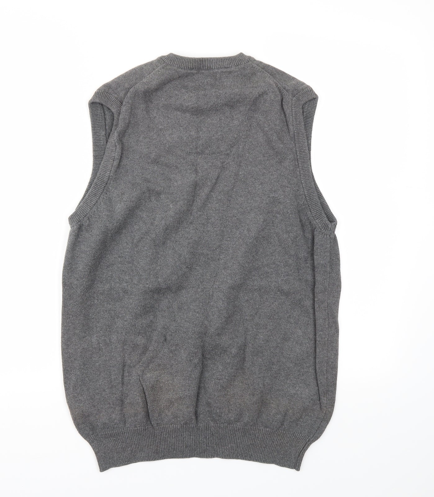 Mens UK Size S M&S Grey Pullover Sweatshirt