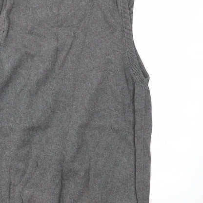 Mens UK Size S M&S Grey Pullover Sweatshirt
