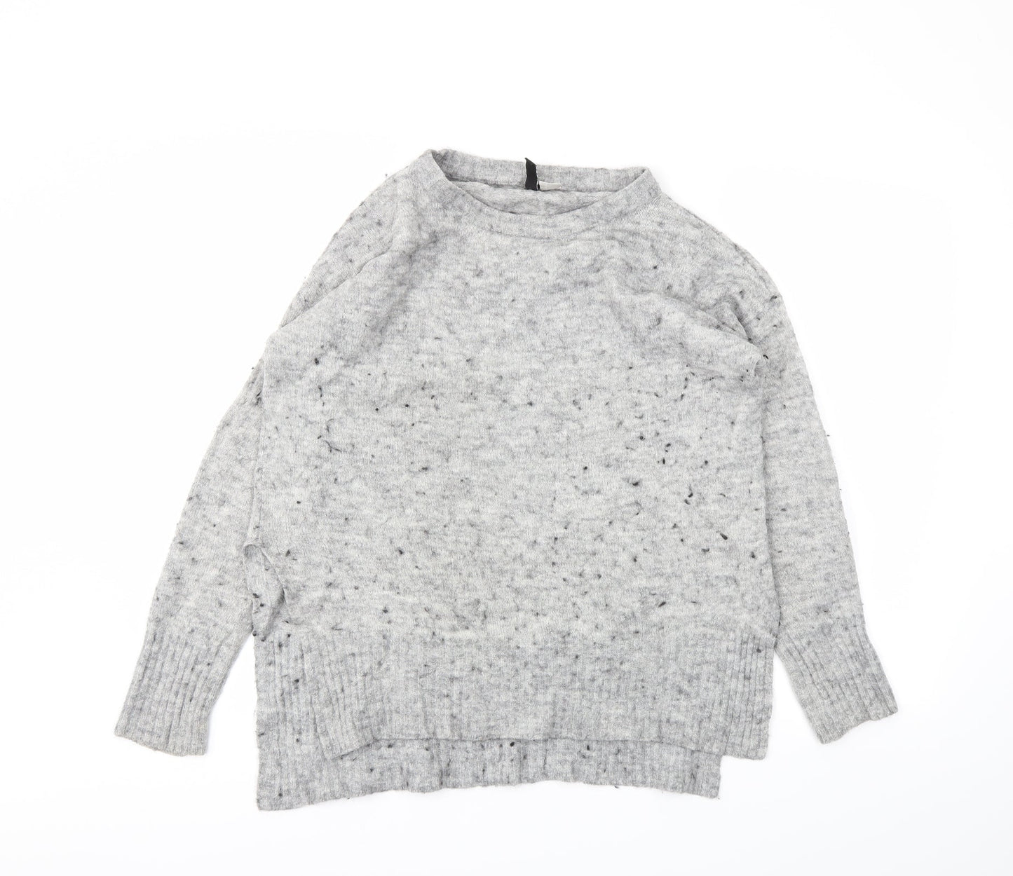 H&M Womens Grey   Pullover Jumper Size S